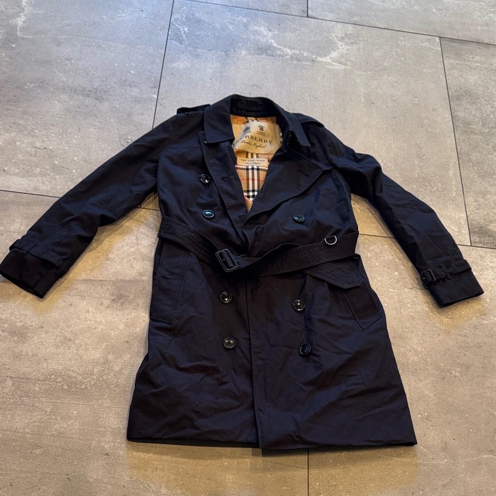 Trench coat worn twice